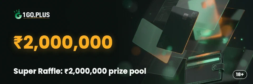 1GO Plus Super Raffle: ₹2,000,000 prize pool